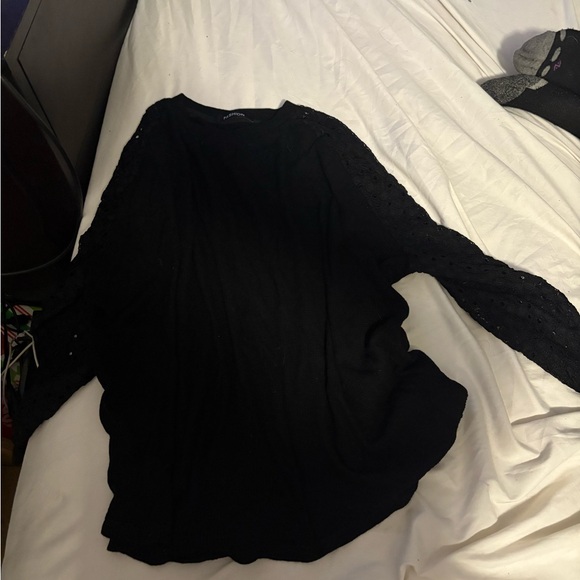 Walmart Tops - Elegant Black Long Sleeve Top